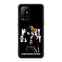 Thumbnail for Oppo A94 5G Pirate King θήκη από τη Smartfits με σχέδιο στο πίσω μέρος και μαύρο περίβλημα | Smartphone case with colorful back and black bezels by Smartfits