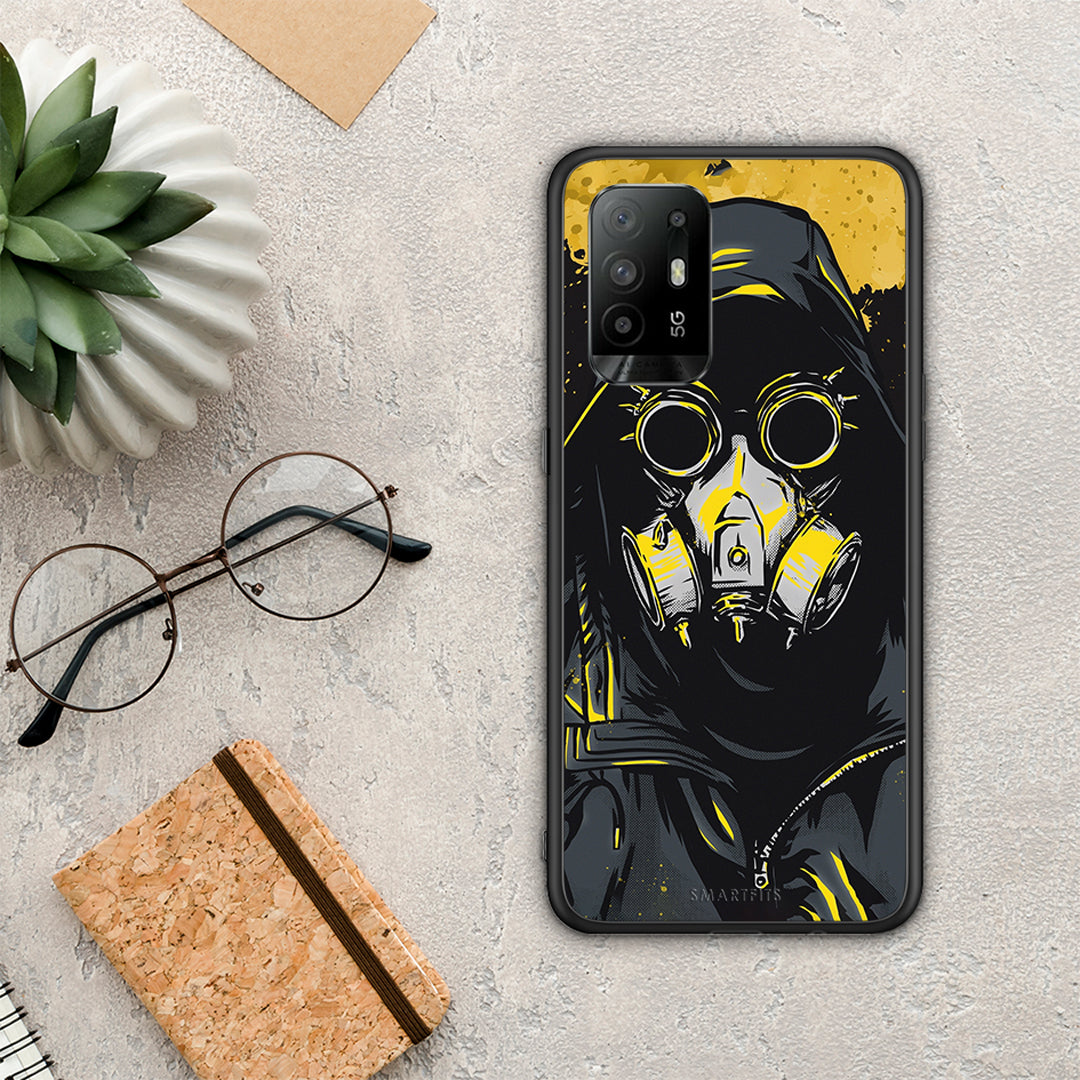 PopArt Mask - Oppo A94 5G / F19 Pro / Reno5 Lite θήκη