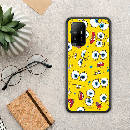 PopArt Sponge - Oppo A94 5G / F19 Pro / Reno5 Lite θήκη