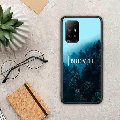 Quote Breath - Oppo A94 5G / F19 Pro / Reno5 Lite θήκη