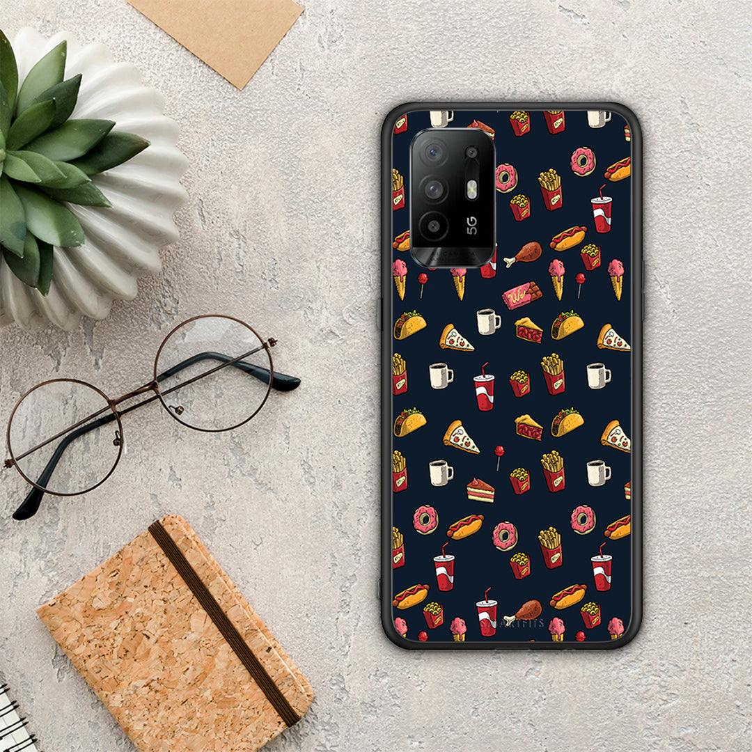 Random Hungry - Oppo A94 5G / F19 Pro / Reno5 Lite θήκη