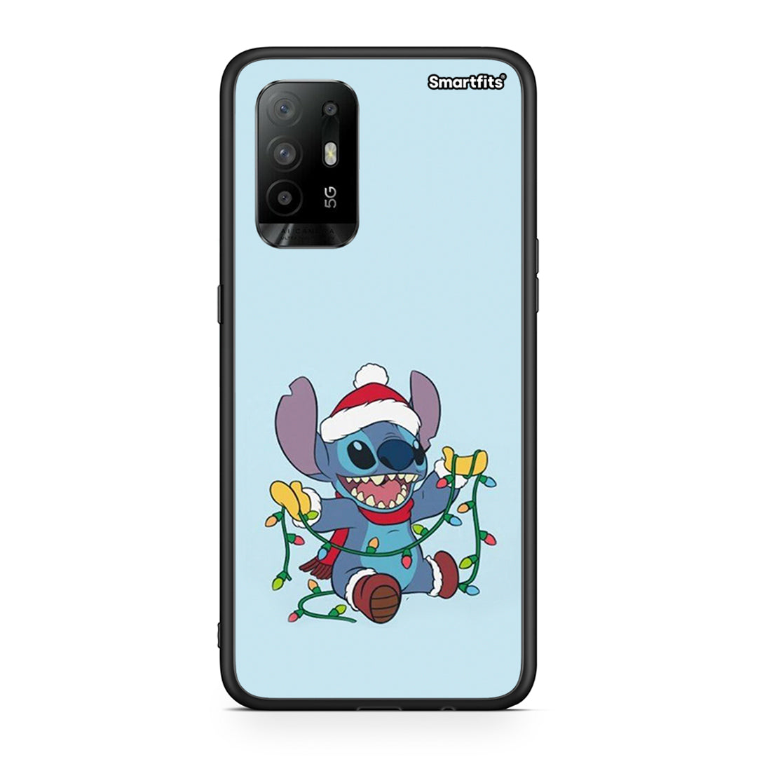 Santa Stich - Oppo A94 5G / F19 Pro / Reno5 Lite θήκη