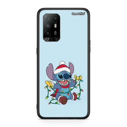 Santa Stich - Oppo A94 5G / F19 Pro / Reno5 Lite θήκη