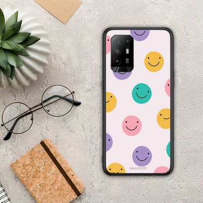 Smiley Faces - Oppo A94 5G / F19 Pro / Reno5 Lite θήκη