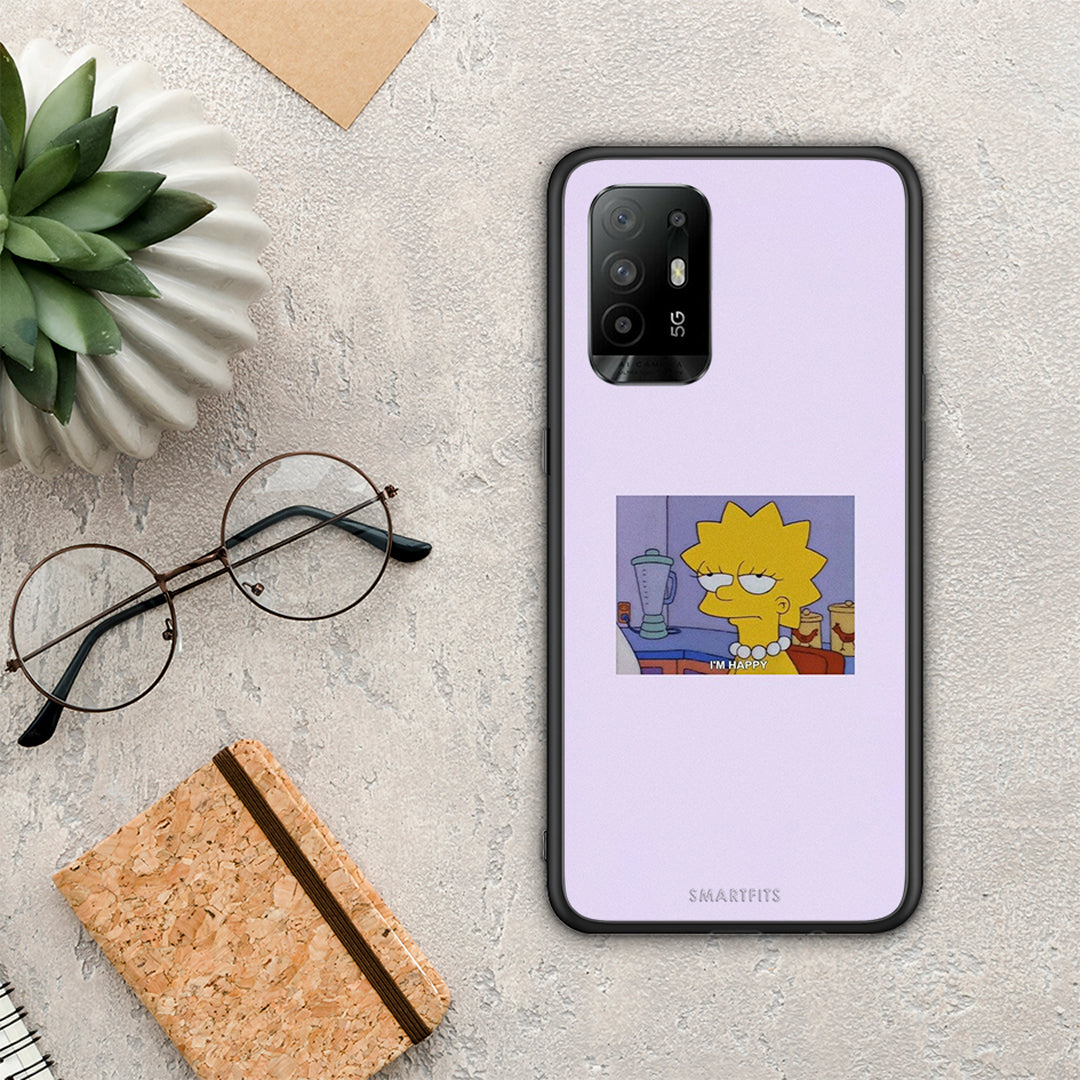 So Happy - Oppo A94 5G / F19 Pro / Reno5 Lite θήκη