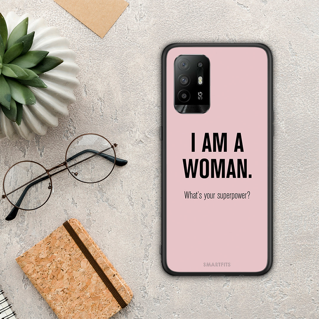 Superpower Woman - Oppo A94 5G / F19 Pro / Reno5 Lite θήκη