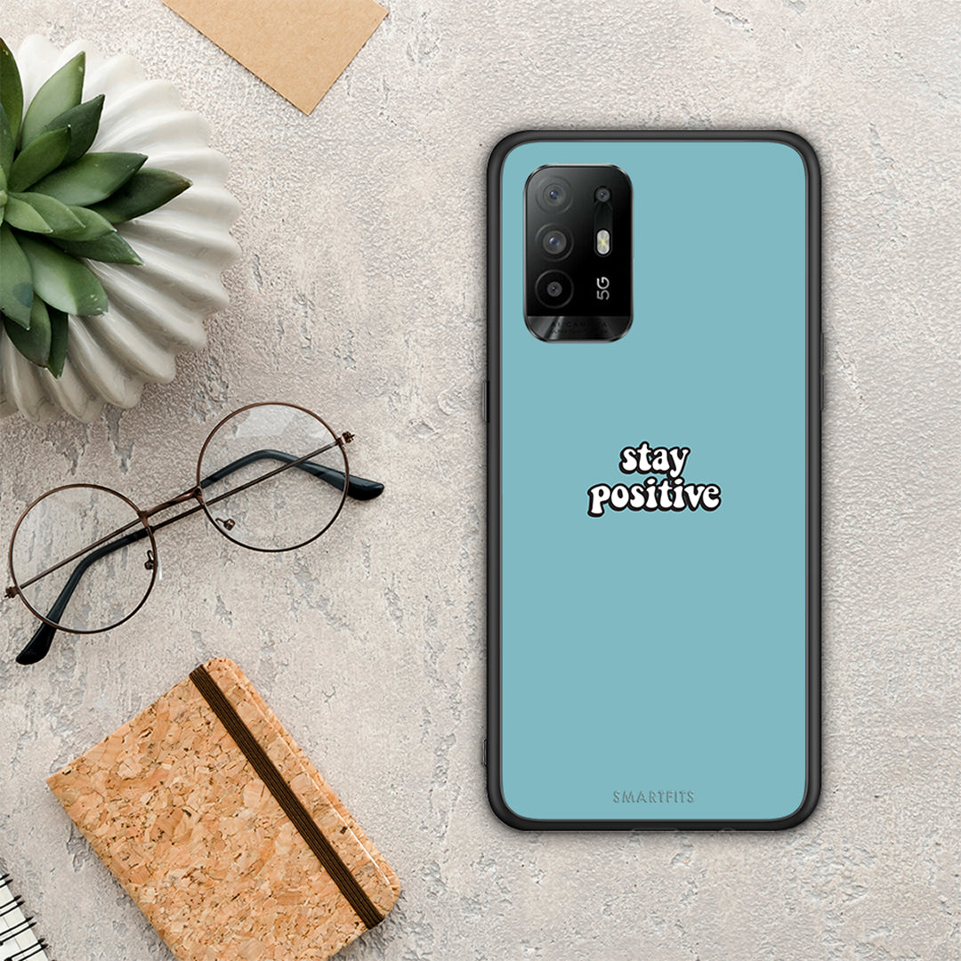 Text Positive - Oppo A94 5G / F19 Pro / Reno5 Lite θήκη