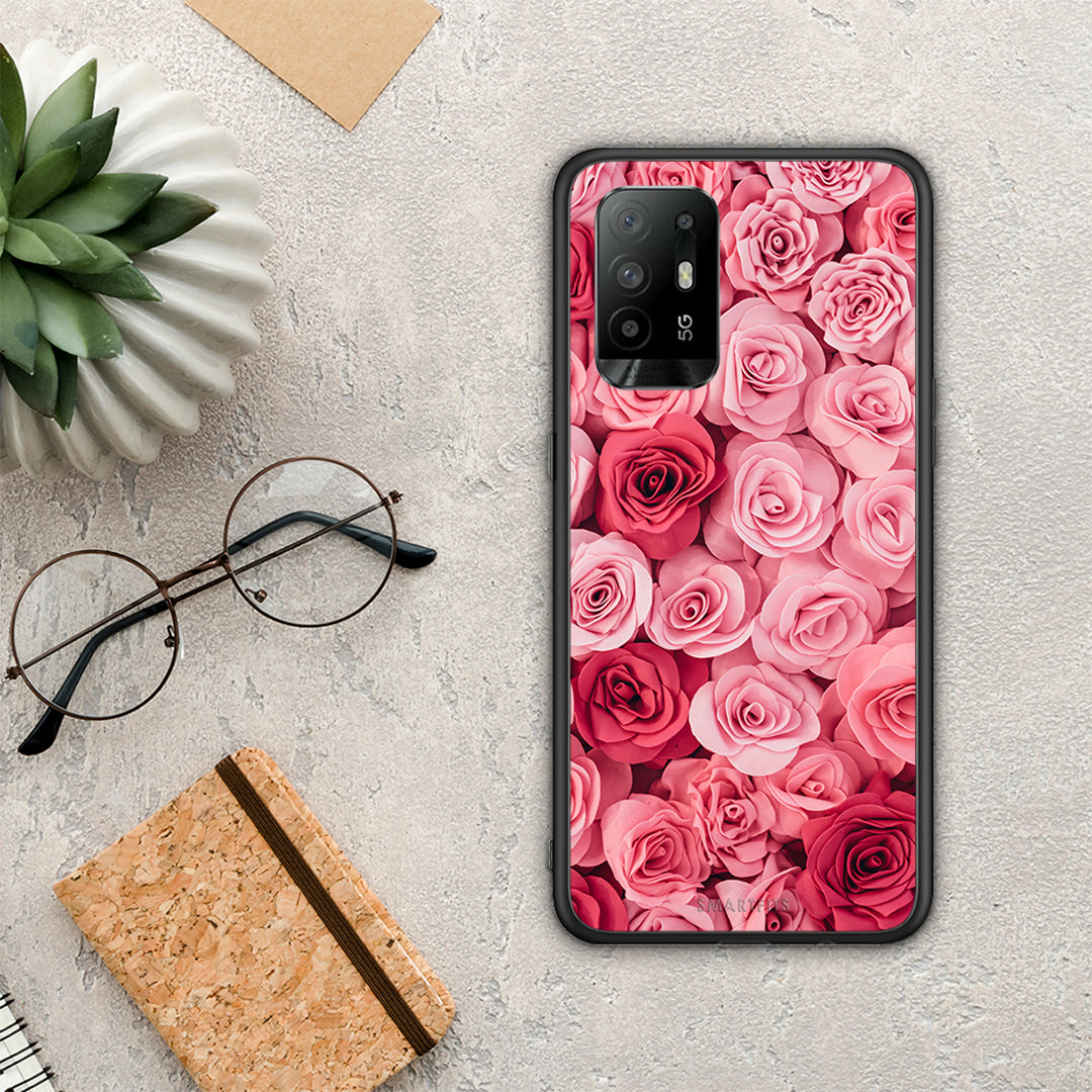 Valentine RoseGarden - Oppo A94 5G / F19 Pro / Reno5 Lite θήκη