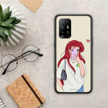 Walking Mermaid - Oppo A94 5G / F19 Pro / Reno5 Lite θήκη