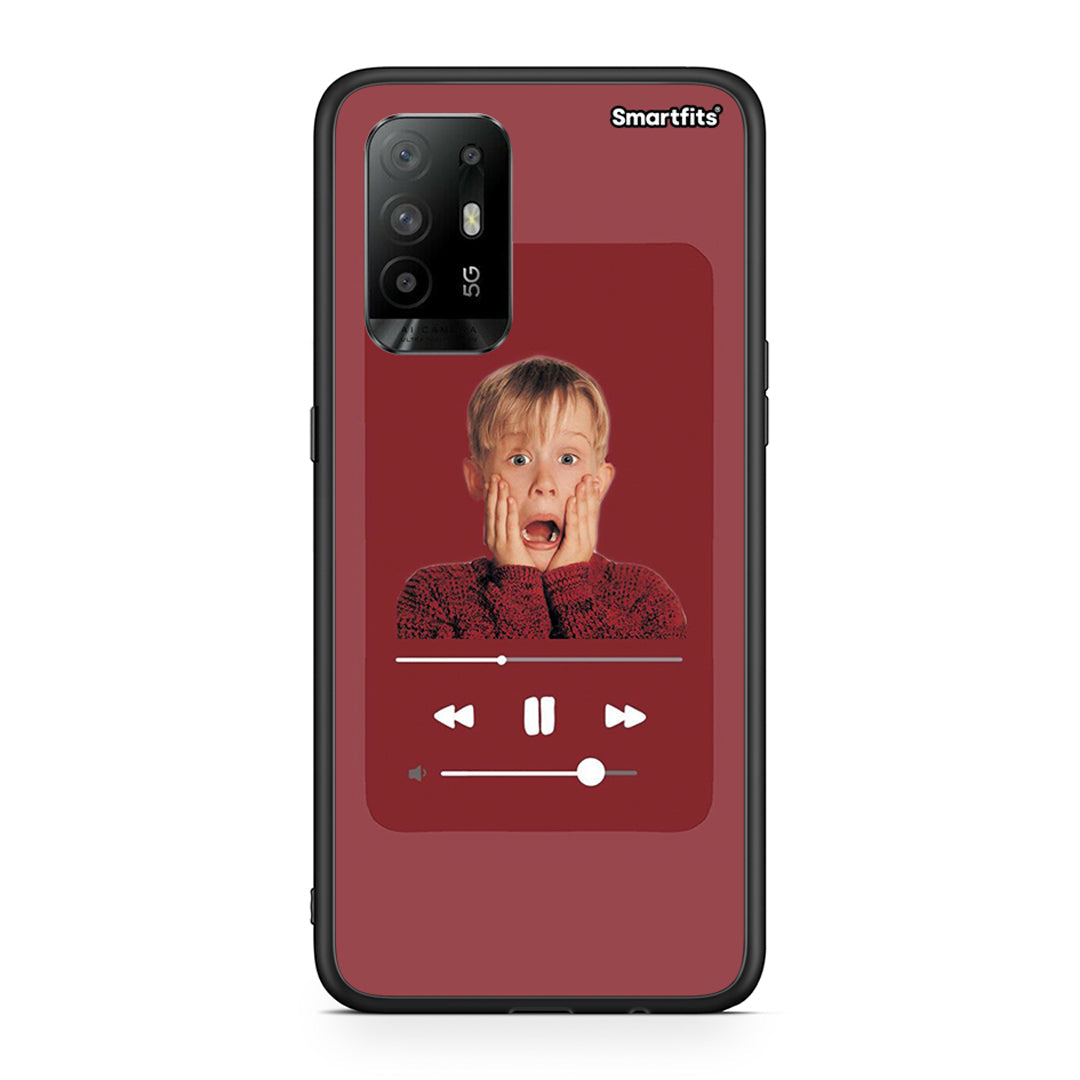 Xmas Alone Music - Oppo A94 5G / F19 Pro / Reno5 Lite θήκη