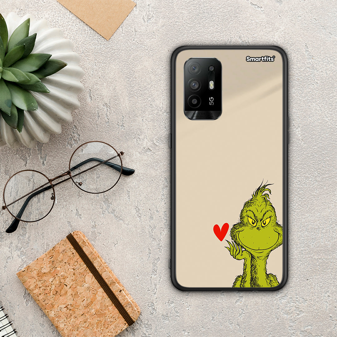 Xmas Grinch - Oppo A94 5G / F19 Pro / Reno5 Lite θήκη