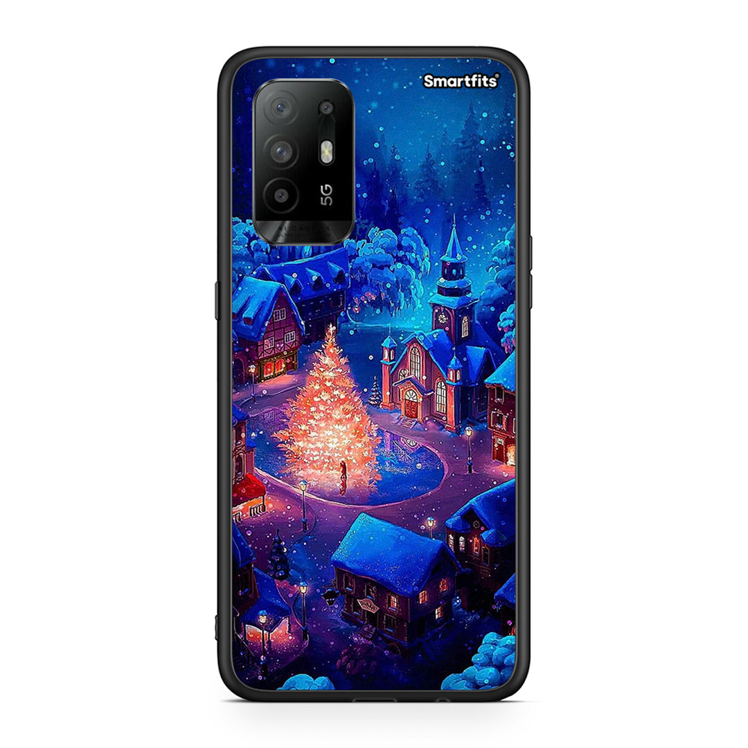 Xmas Village - Oppo A94 5G / F19 Pro / Reno5 Lite θήκη