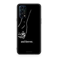 Thumbnail for Oppo Find X3 Lite / Reno 5 5G / Reno 5 4G Always & Forever 2 Θήκη Αγίου Βαλεντίνου από τη Smartfits με σχέδιο στο πίσω μέρος και μαύρο περίβλημα | Smartphone case with colorful back and black bezels by Smartfits