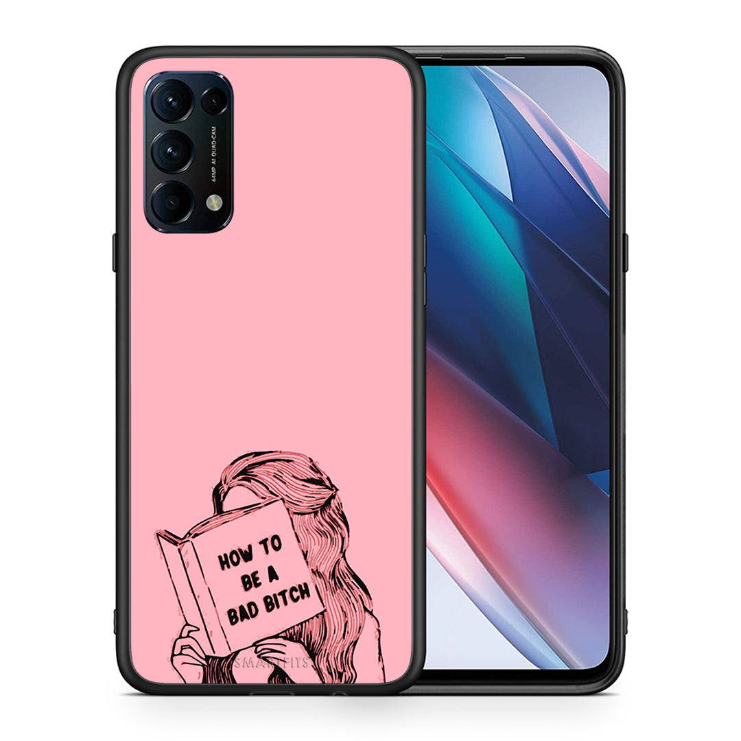 Θήκη Oppo Find X3 Lite / Reno 5 5G / Reno 5 4G Bad Bitch από τη Smartfits με σχέδιο στο πίσω μέρος και μαύρο περίβλημα | Oppo Find X3 Lite / Reno 5 5G / Reno 5 4G Bad Bitch case with colorful back and black bezels
