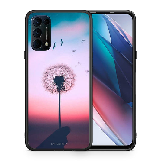 Θήκη Oppo Find X3 Lite / Reno 5 5G / Reno 5 4G Wish Boho από τη Smartfits με σχέδιο στο πίσω μέρος και μαύρο περίβλημα | Oppo Find X3 Lite / Reno 5 5G / Reno 5 4G Wish Boho case with colorful back and black bezels