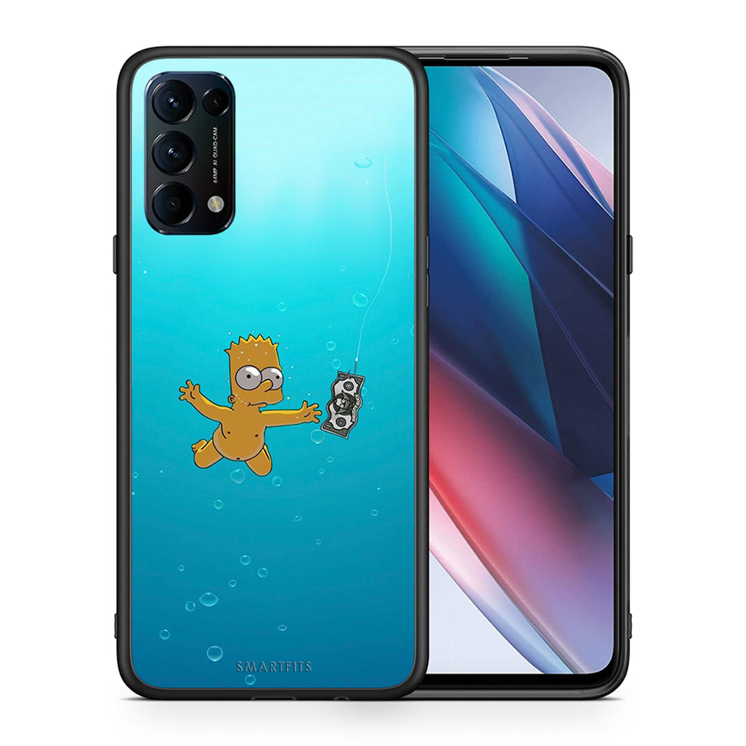 Θήκη Oppo Find X3 Lite / Reno 5 5G / Reno 5 4G Chasing Money από τη Smartfits με σχέδιο στο πίσω μέρος και μαύρο περίβλημα | Oppo Find X3 Lite / Reno 5 5G / Reno 5 4G Chasing Money case with colorful back and black bezels