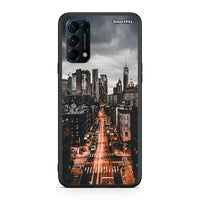 Thumbnail for Oppo Find X3 Lite / Reno 5 5G / Reno 5 4G City Lights θήκη από τη Smartfits με σχέδιο στο πίσω μέρος και μαύρο περίβλημα | Smartphone case with colorful back and black bezels by Smartfits