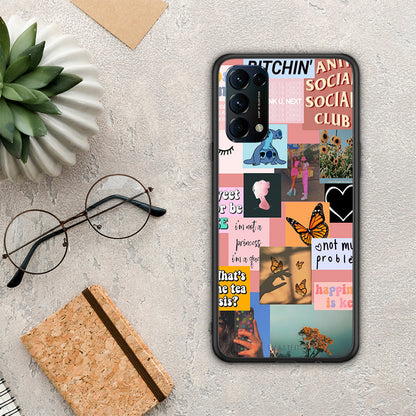 Collage Bitchin - Oppo Find X3 Lite / Reno 5 5G / Reno 5 4G θήκη