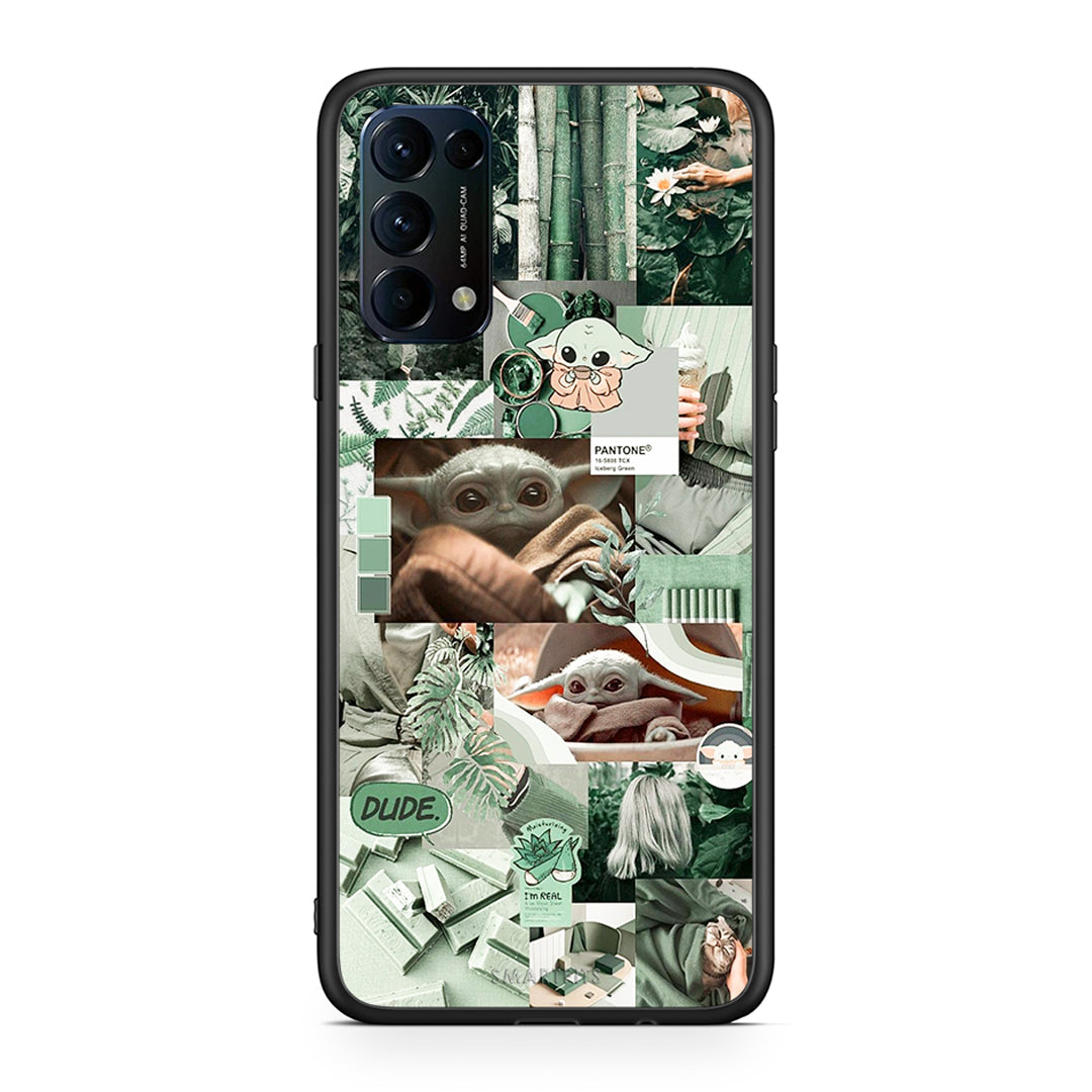 Oppo Find X3 Lite / Reno 5 5G / Reno 5 4G Collage Dude Θήκη Αγίου Βαλεντίνου από τη Smartfits με σχέδιο στο πίσω μέρος και μαύρο περίβλημα | Smartphone case with colorful back and black bezels by Smartfits