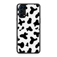 Thumbnail for Oppo Find X3 Lite / Reno 5 5G / Reno 5 4G Cow Print θήκη από τη Smartfits με σχέδιο στο πίσω μέρος και μαύρο περίβλημα | Smartphone case with colorful back and black bezels by Smartfits