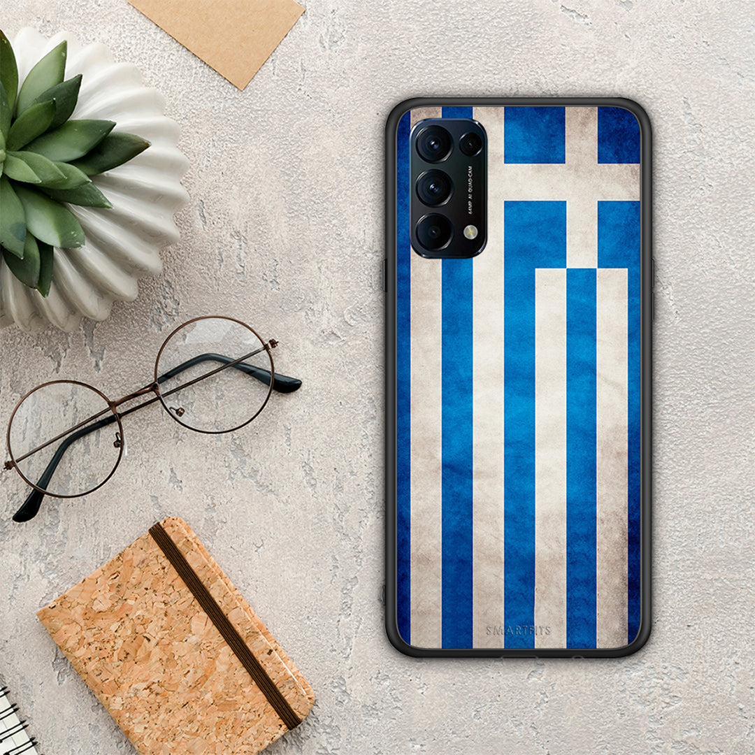 Flag Greek - Oppo Find X3 Lite / Reno 5 5G / Reno 5 4G θήκη