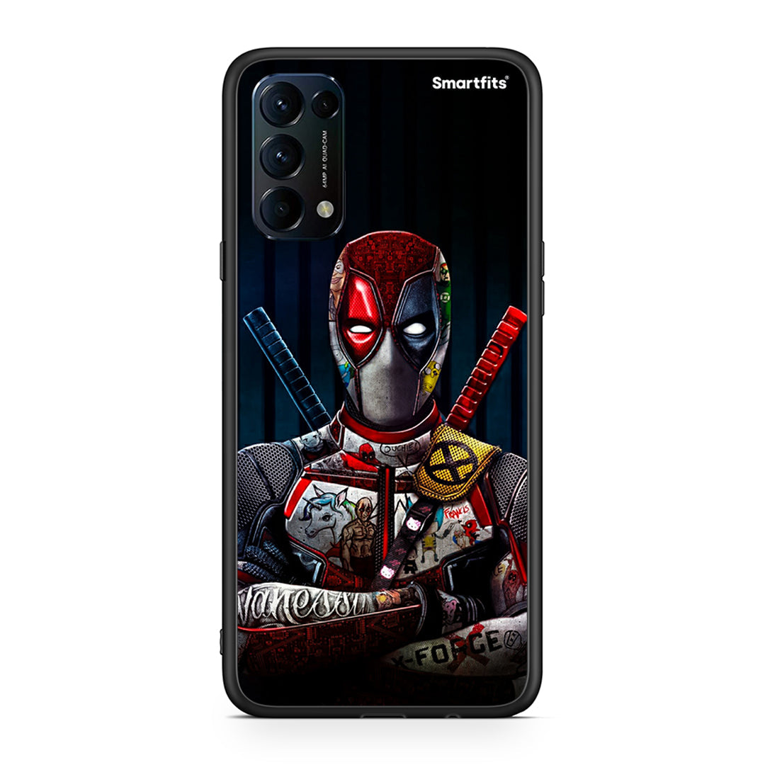 Oppo Find X3 Lite / Reno 5 5G / Reno 5 4G Funny Guy θήκη από τη Smartfits με σχέδιο στο πίσω μέρος και μαύρο περίβλημα | Smartphone case with colorful back and black bezels by Smartfits