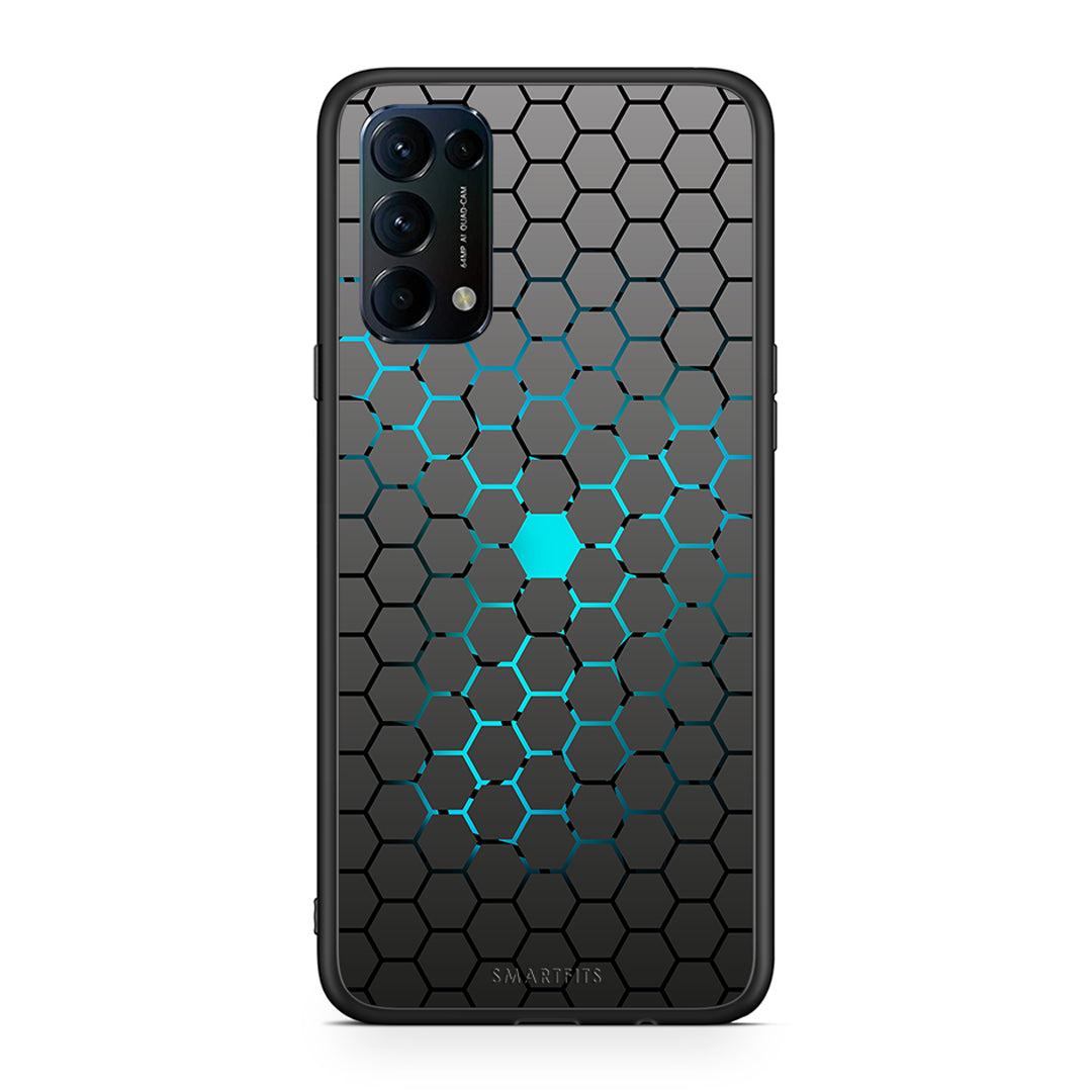 40 - Oppo Find X3 Lite / Reno 5 5G / Reno 5 4G Hexagonal Geometric case, cover, bumper