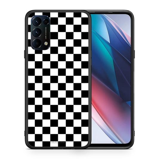 Θήκη Oppo Find X3 Lite / Reno 5 5G / Reno 5 4G Squares Geometric από τη Smartfits με σχέδιο στο πίσω μέρος και μαύρο περίβλημα | Oppo Find X3 Lite / Reno 5 5G / Reno 5 4G Squares Geometric case with colorful back and black bezels