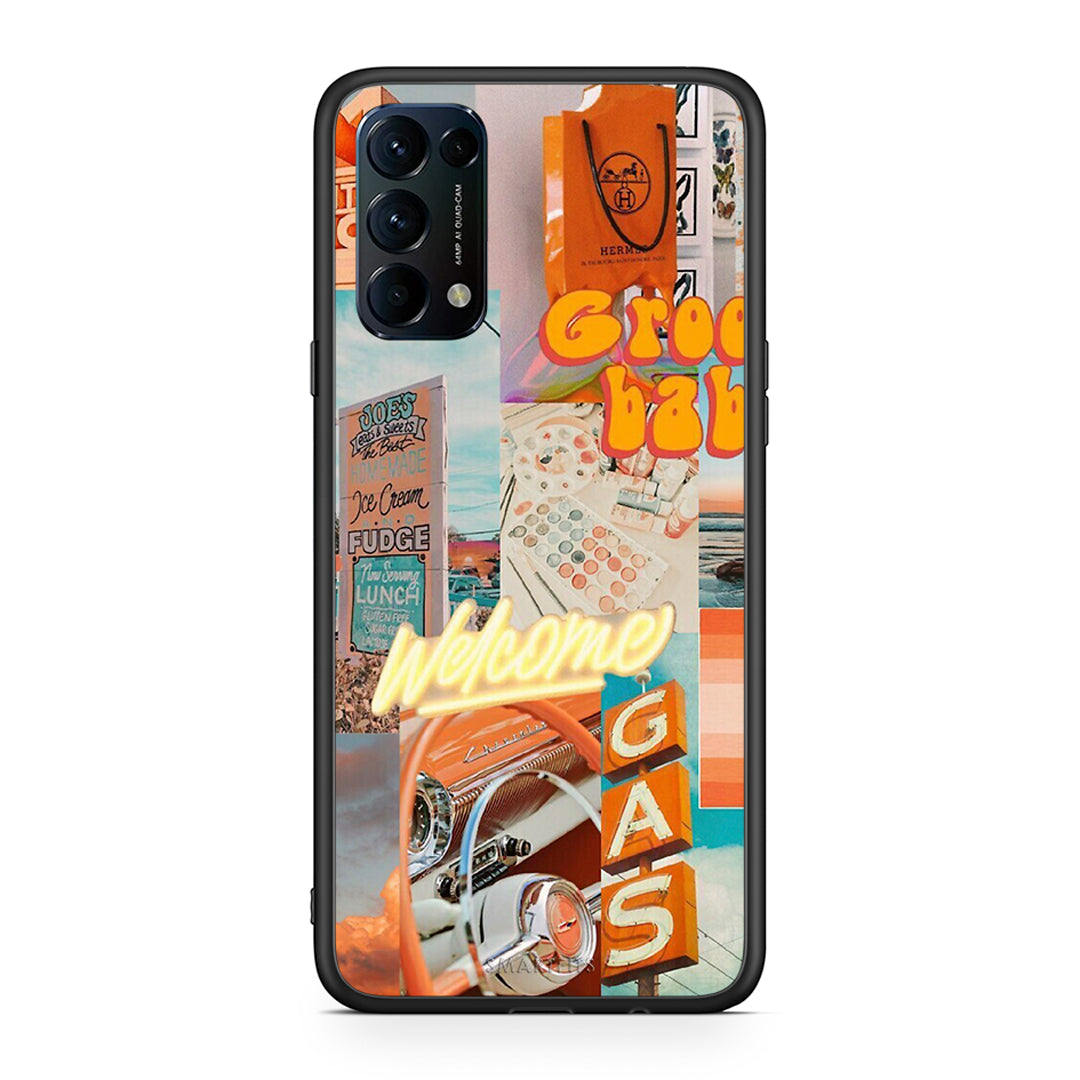 Oppo Find X3 Lite / Reno 5 5G / Reno 5 4G Groovy Babe Θήκη Αγίου Βαλεντίνου από τη Smartfits με σχέδιο στο πίσω μέρος και μαύρο περίβλημα | Smartphone case with colorful back and black bezels by Smartfits
