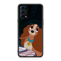 Thumbnail for Oppo Find X3 Lite / Reno 5 5G / Reno 5 4G Lady And Tramp 2 Θήκη Αγίου Βαλεντίνου από τη Smartfits με σχέδιο στο πίσω μέρος και μαύρο περίβλημα | Smartphone case with colorful back and black bezels by Smartfits