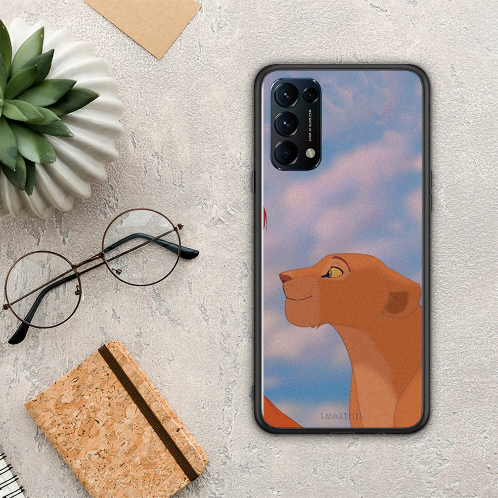 Lion Love 2 - Oppo Find X3 Lite / Reno 5 5G / Reno 5 4G θήκη