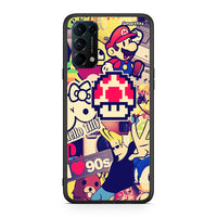 Thumbnail for Oppo Find X3 Lite / Reno 5 5G / Reno 5 4G Love The 90s θήκη από τη Smartfits με σχέδιο στο πίσω μέρος και μαύρο περίβλημα | Smartphone case with colorful back and black bezels by Smartfits