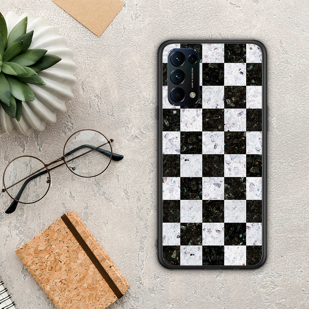 Marble Square Geometric - Oppo Find X3 Lite / Reno 5 5G / Reno 5 4G θήκη