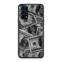 Thumbnail for Oppo Find X3 Lite / Reno 5 5G / Reno 5 4G Money Dollars θήκη από τη Smartfits με σχέδιο στο πίσω μέρος και μαύρο περίβλημα | Smartphone case with colorful back and black bezels by Smartfits
