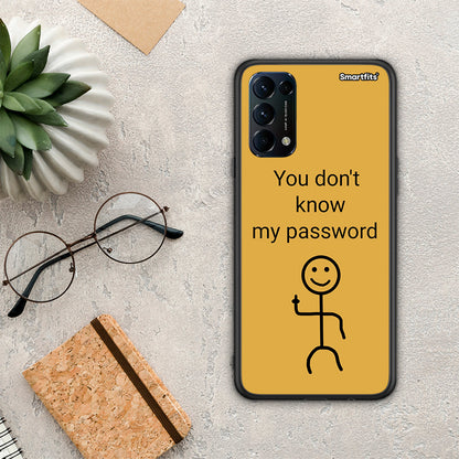 My Password - Oppo Find X3 Lite / Reno 5 5G / Reno 5 4G θήκη