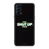 Thumbnail for Oppo Find X3 Lite / Reno 5 5G / Reno 5 4G OMG ShutUp θήκη από τη Smartfits με σχέδιο στο πίσω μέρος και μαύρο περίβλημα | Smartphone case with colorful back and black bezels by Smartfits