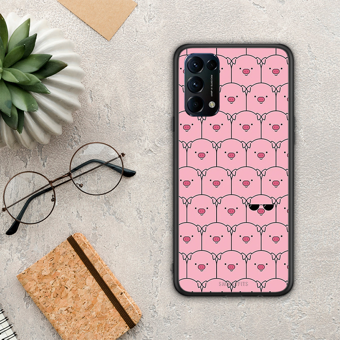 Pig Glasses - Oppo Find X3 Lite / Reno 5 5G / Reno 5 4G θήκη