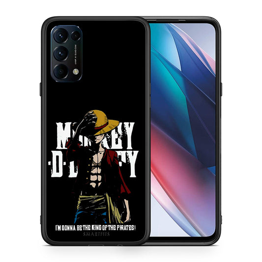 Θήκη Oppo Find X3 Lite / Reno 5 5G / Reno 5 4G Pirate King από τη Smartfits με σχέδιο στο πίσω μέρος και μαύρο περίβλημα | Oppo Find X3 Lite / Reno 5 5G / Reno 5 4G Pirate King case with colorful back and black bezels