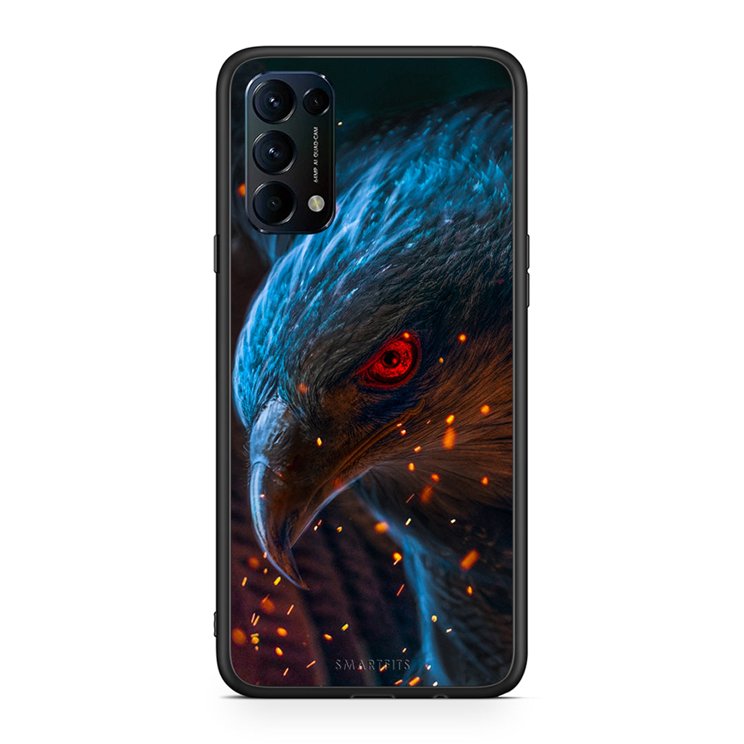 4 - Oppo Find X3 Lite / Reno 5 5G / Reno 5 4G Eagle PopArt case, cover, bumper