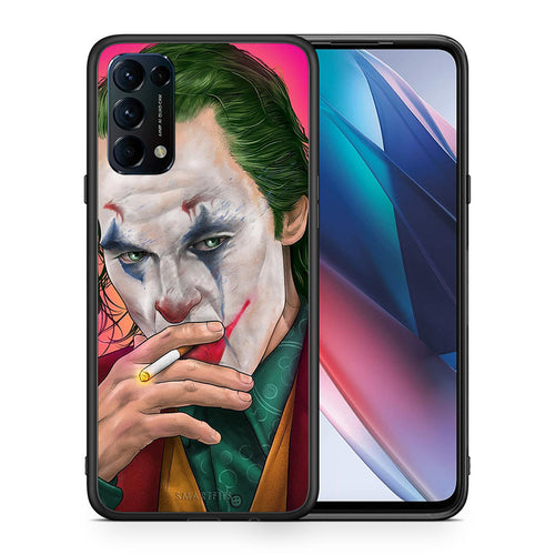 Θήκη Oppo Find X3 Lite / Reno 5 5G / Reno 5 4G JokesOnU PopArt από τη Smartfits με σχέδιο στο πίσω μέρος και μαύρο περίβλημα | Oppo Find X3 Lite / Reno 5 5G / Reno 5 4G JokesOnU PopArt case with colorful back and black bezels