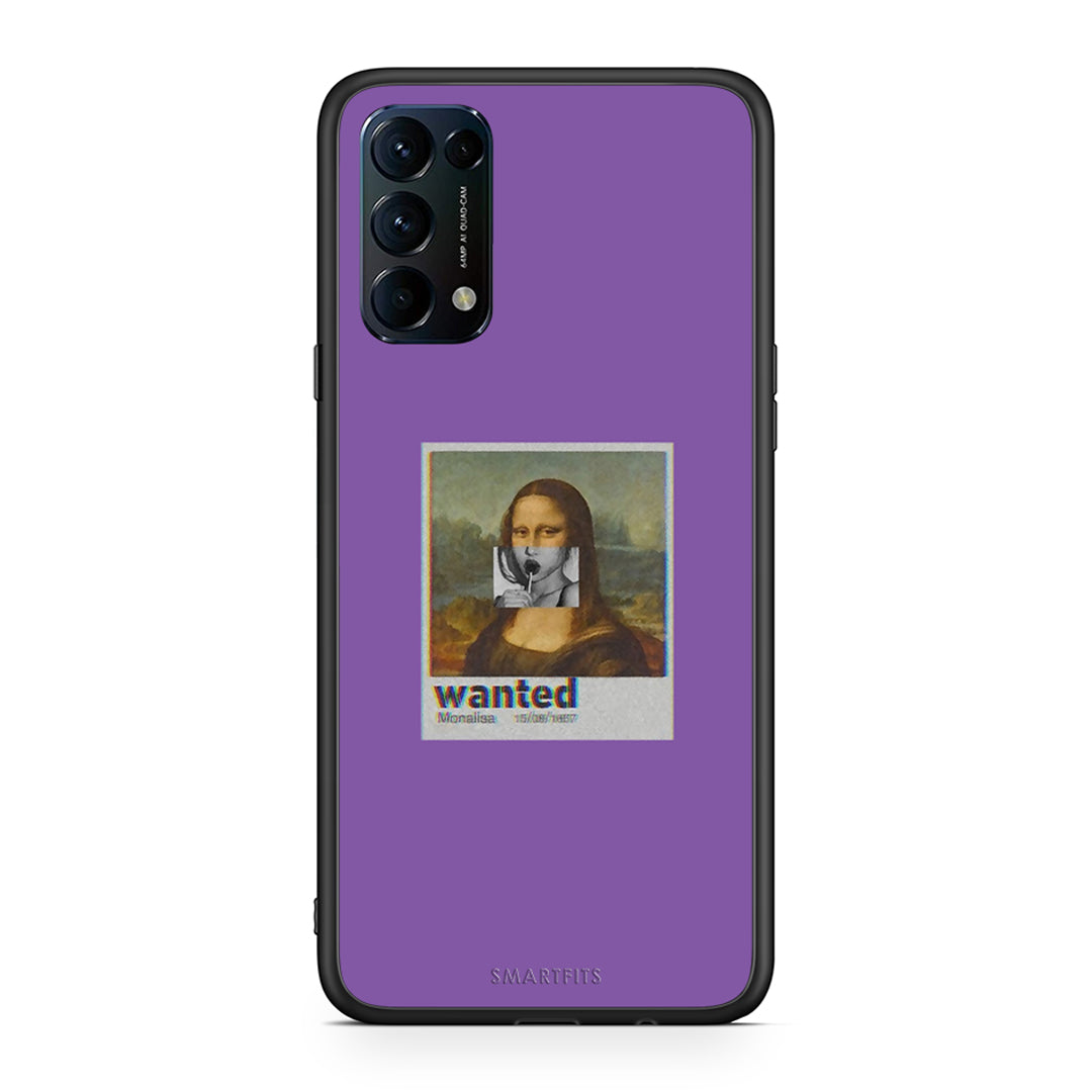 4 - Oppo Find X3 Lite / Reno 5 5G / Reno 5 4G Monalisa Popart case, cover, bumper