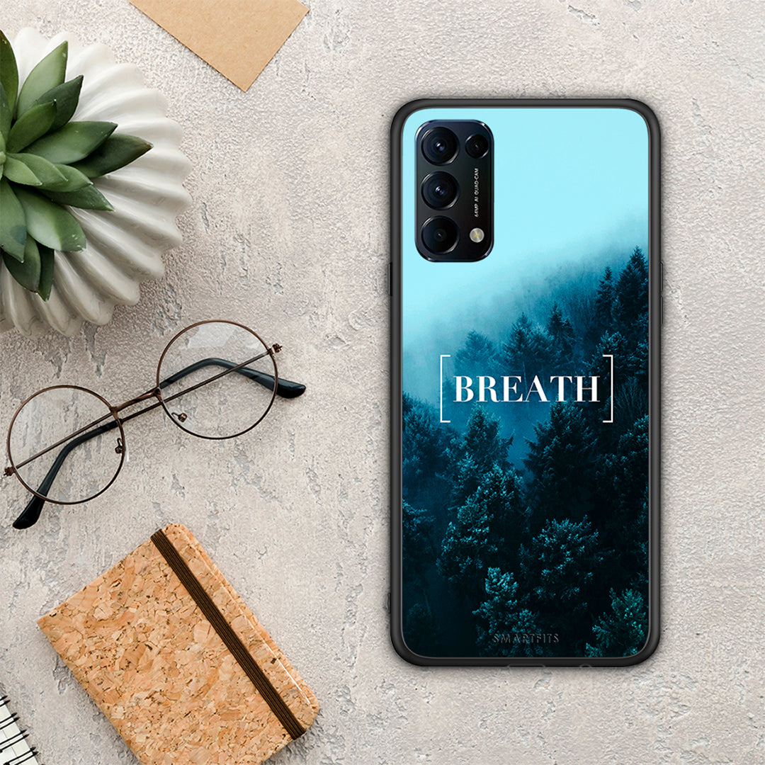 Quote Breath - Oppo Find X3 Lite / Reno 5 5G / Reno 5 4G θήκη