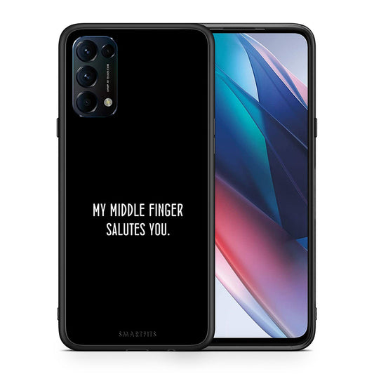 Θήκη Oppo Find X3 Lite / Reno 5 5G / Reno 5 4G Salute από τη Smartfits με σχέδιο στο πίσω μέρος και μαύρο περίβλημα | Oppo Find X3 Lite / Reno 5 5G / Reno 5 4G Salute case with colorful back and black bezels