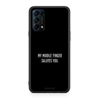 Thumbnail for Oppo Find X3 Lite / Reno 5 5G / Reno 5 4G Salute θήκη από τη Smartfits με σχέδιο στο πίσω μέρος και μαύρο περίβλημα | Smartphone case with colorful back and black bezels by Smartfits