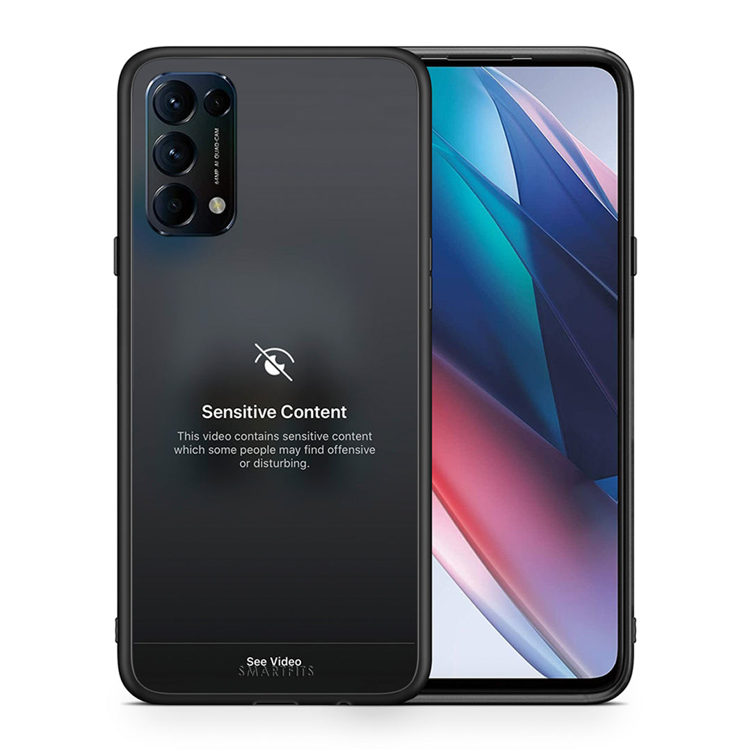 Θήκη Oppo Find X3 Lite / Reno 5 5G / Reno 5 4G Sensitive Content από τη Smartfits με σχέδιο στο πίσω μέρος και μαύρο περίβλημα | Oppo Find X3 Lite / Reno 5 5G / Reno 5 4G Sensitive Content case with colorful back and black bezels