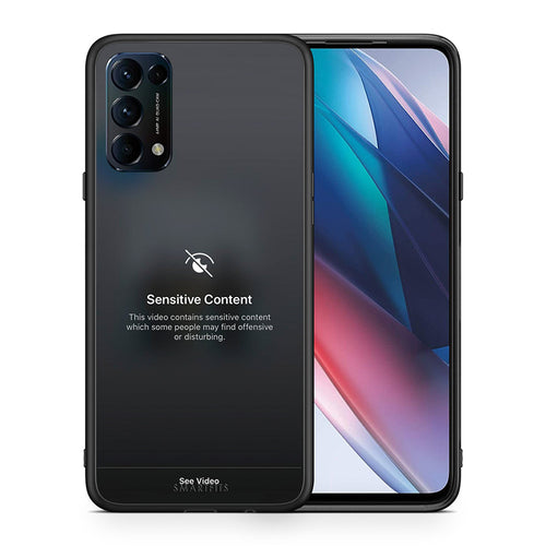 Θήκη Oppo Find X3 Lite / Reno 5 5G / Reno 5 4G Sensitive Content από τη Smartfits με σχέδιο στο πίσω μέρος και μαύρο περίβλημα | Oppo Find X3 Lite / Reno 5 5G / Reno 5 4G Sensitive Content case with colorful back and black bezels