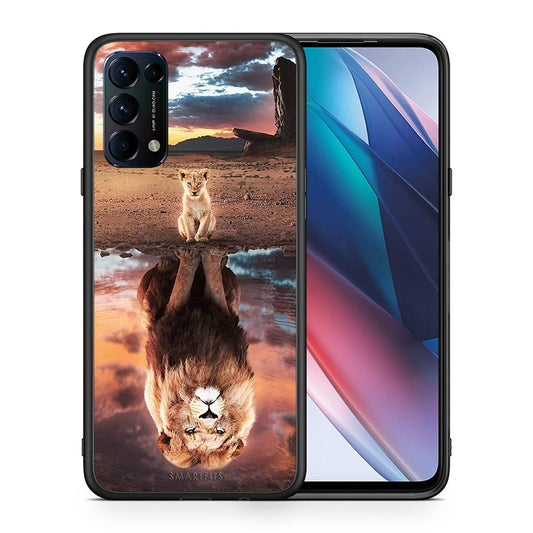 Θήκη Αγίου Βαλεντίνου Oppo Find X3 Lite / Reno 5 5G / Reno 5 4G Sunset Dreams από τη Smartfits με σχέδιο στο πίσω μέρος και μαύρο περίβλημα | Oppo Find X3 Lite / Reno 5 5G / Reno 5 4G Sunset Dreams case with colorful back and black bezels