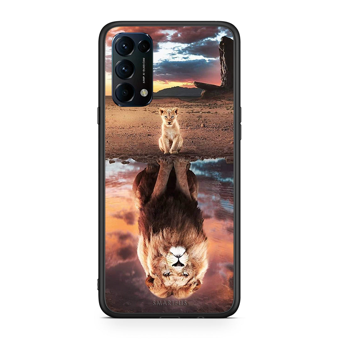 Oppo Find X3 Lite / Reno 5 5G / Reno 5 4G Sunset Dreams Θήκη Αγίου Βαλεντίνου από τη Smartfits με σχέδιο στο πίσω μέρος και μαύρο περίβλημα | Smartphone case with colorful back and black bezels by Smartfits
