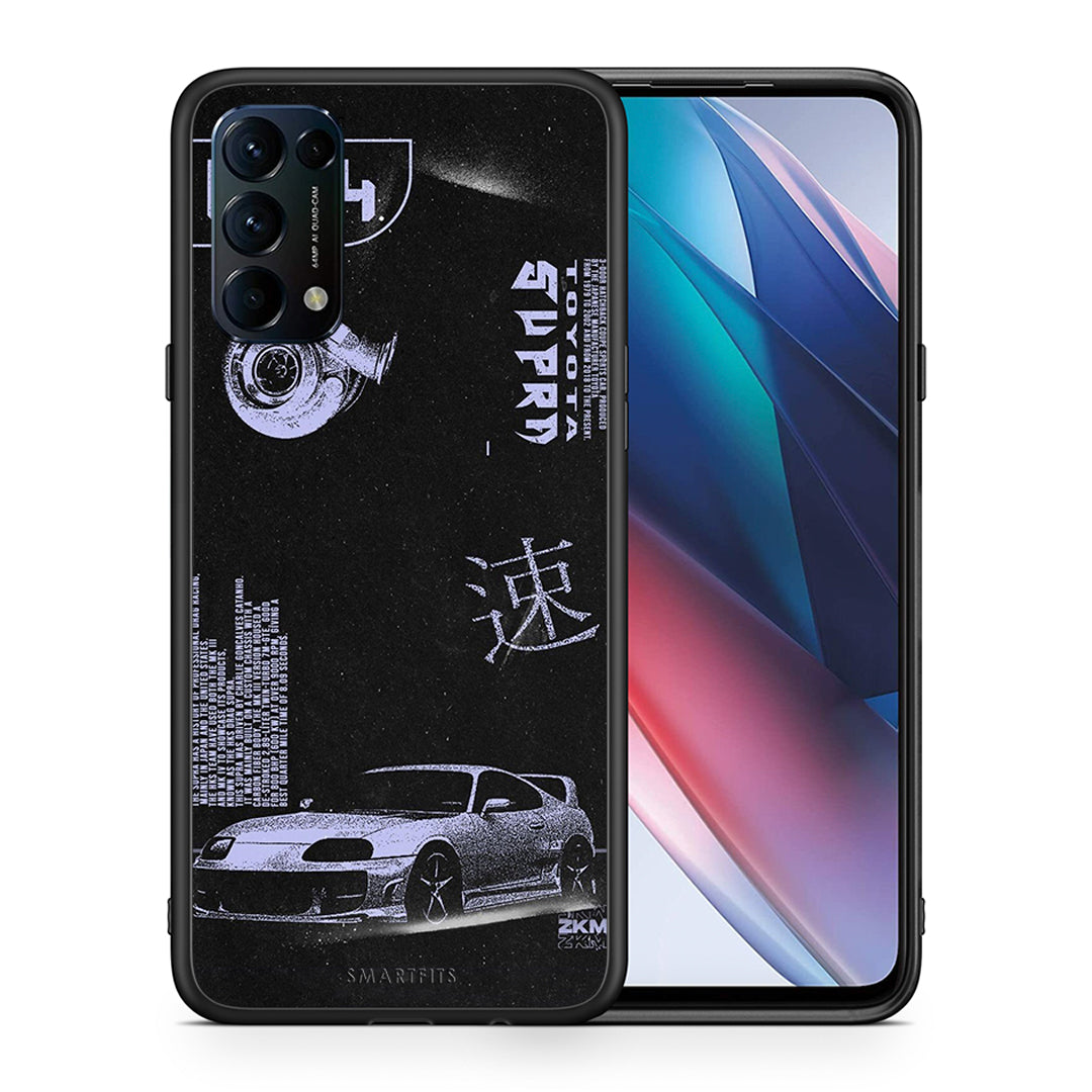 Θήκη Αγίου Βαλεντίνου Oppo Find X3 Lite / Reno 5 5G / Reno 5 4G Tokyo Drift από τη Smartfits με σχέδιο στο πίσω μέρος και μαύρο περίβλημα | Oppo Find X3 Lite / Reno 5 5G / Reno 5 4G Tokyo Drift case with colorful back and black bezels