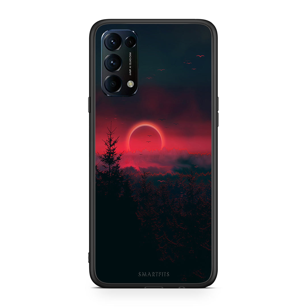 4 - Oppo Find X3 Lite / Reno 5 5G / Reno 5 4G Sunset Tropic case, cover, bumper
